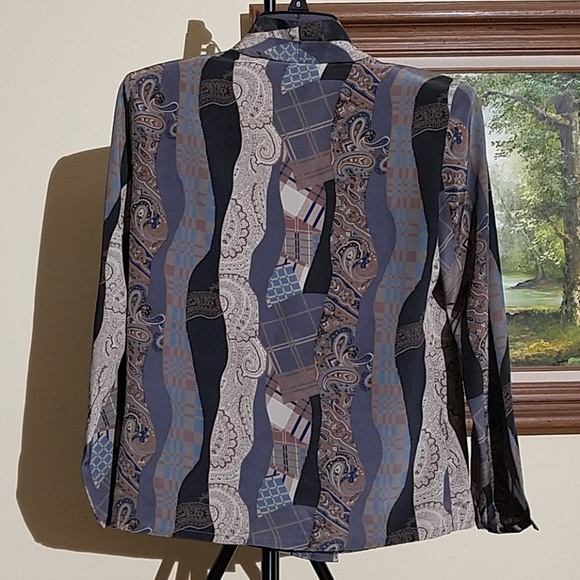 Nicola blouse with shoulder pads C8 - Picture 4 of 8